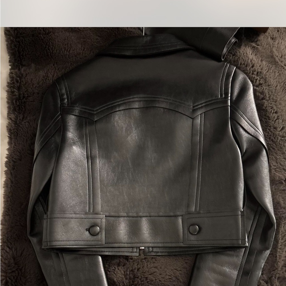 Stand Studio Black Leather Jacket - image 6